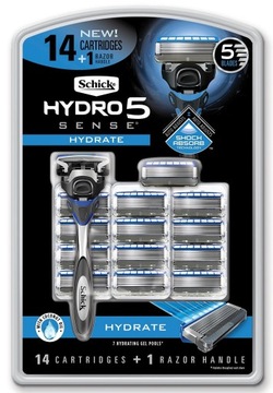 Нож Schick Wilkinson Hydro 5 Hydrate SENSE 14 США