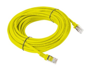 Патчкорд сетевой кабель UTP cat 5e 10м Lanberg