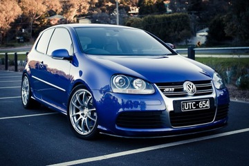 VW GOLF V MK5 03-08 ЛАМПЫ фар ЧЕРНЫЕ GTI R32