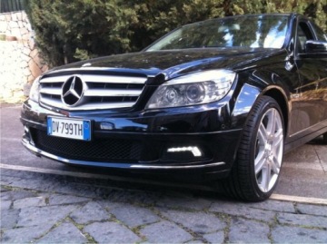 Cob світло do рух dziennej led mercedes black Зі Шроту, фото thumb