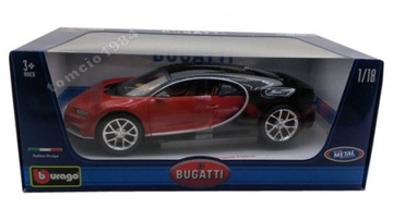 МАСКА BBUGATTI CHIRON O.DOOR BBURAGO 1:18 КРАСНАЯ