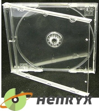 1 x CD Jewel Case CLEAR, 10 шт. для аудио компакт-дисков