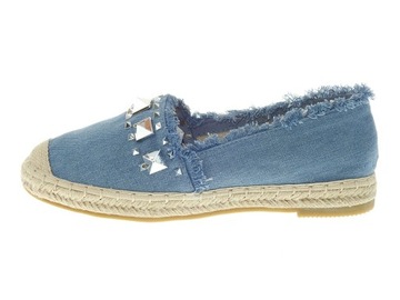 ESPADRYLE DAMSKIE ĆWIEKIE MB6471 Blue r.38