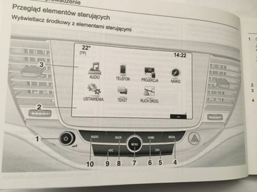 Модели Opel ASTRA V 2015 г., руководство пользователя на польском языке + навигация