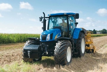 УПРАВЛЯЕМЫЙ ТРАКТОР NEW HOLLAND BRUDER ПРИЦЕП