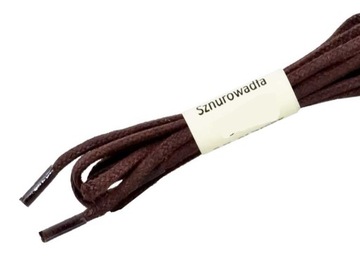 Шнурки 60 Коричневые, вощеные, прочные, новые