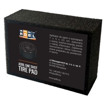 ADBL ONE SHOT TIRE PAD - Аппликатор для шин