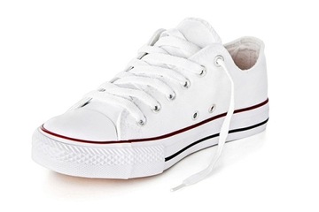 Buty sportowe Trampki BIAŁE Tenisówki 32 P4