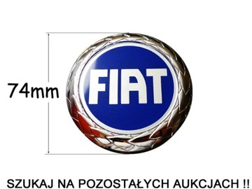 Значок FIAT Эмблема FIAT 88х80мм Ремкомплект разные размеры