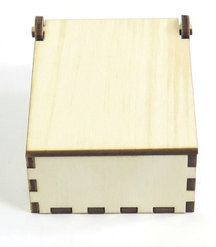 КОРОБКА КОРОБКА КОРОБКА ФАНЕРА 6x6x3см YD6