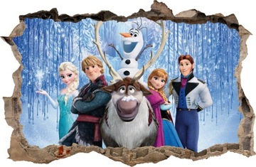 НАСТЕННЫЕ НАКЛЕЙКИ Hole FROZEN ELSA 16 100x65 см