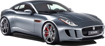 НАКЛЕЙКИ НА НАСТЕНУ АВТОМОБИЛИ JAGUAR C-X16 100х43 см