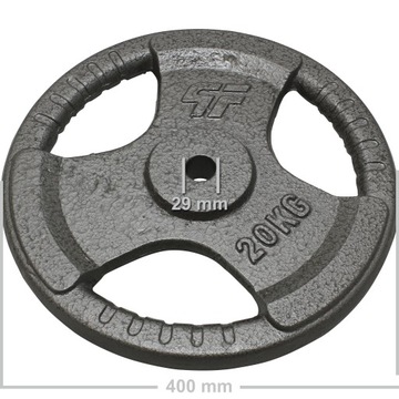 PLATINUM FITNESS ЧУГУН ВЕС 20 кг РУЛЬ PULSE PLATE