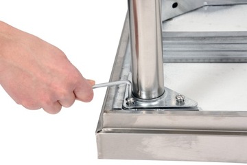 РАБОЧИЙ СТОЛ YATO 140x70см ПОЛКА ИЗ НЕРЖАВЕЮЩЕЙ СТАЛИ