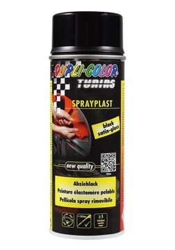 MOTIP SPRAYPLAST фольгированный резиновый спрей GLOSS BLACK