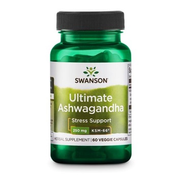 SWANSON ASHWAGANDHA 250 мг Ultimate KSM-66 ЭКСТРАКТ