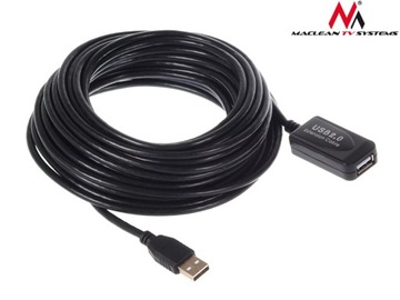 PRZEDŁUŻKA PRZEDŁUŻACZ USB 2.0 10m KABEL AKTYWNY