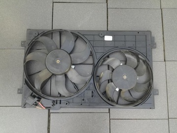 Vw passat b7 3aa b6 3c0 octavia 2 ii вентиляторы kpl 10- 1.9tdi фото №1