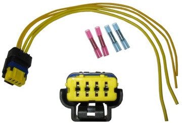 Renault scenic ii 2 штекер насоса топлива 4 контакты фото №1