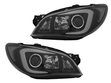 Фара day light line led subaru impreza 05-08 фото №1