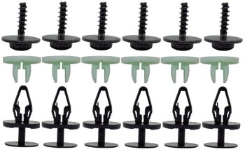 Набор клипсы защита бампера ford c-max фото №1