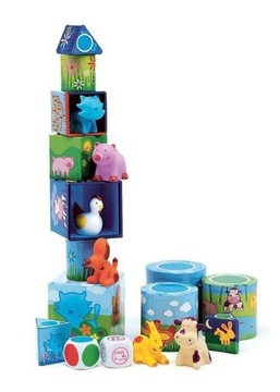 Djeco - gra ludanimo, set 3 games for children, фото