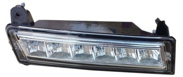 Противотуманная фара дневной езды mercedes glk led подсветка правый, фото