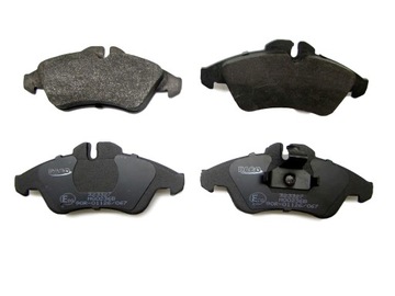 Pads brake to mercedes volkswagen sprinter vito lt 1 system ate front, фото
