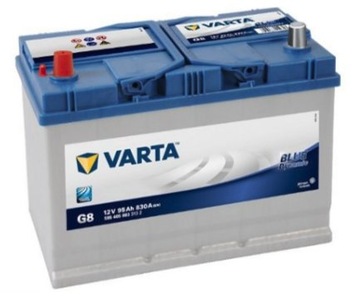Battery varta blue 12v 95ah 830a jap left+ g8, фото