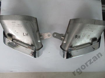 Audi a6 a7 tip exhaust chrome left 4g0253825t, фото