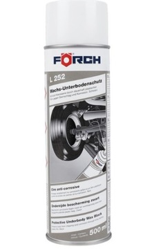 Forch wax protective to chassis black l252 500ml, фото