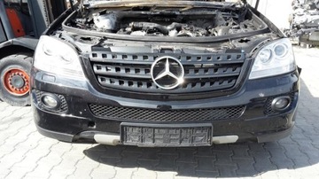 Mercedes ml 320 cdi 164 front bumper headlights wing, фото