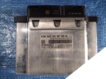 Vw tiguan fl 1.4 tsi computer motor 04e907309ae, фото