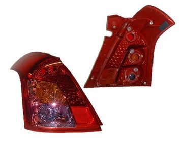 Suzuki swift 2007 - 2010 tail light clean ass left new, фото