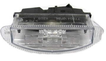 Lighting rooms license plate renault original 7700410754, фото