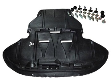 Audi a6 1997-2004r protection lower motor+ clips, фото