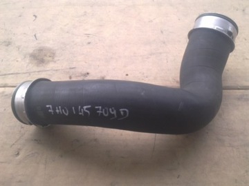 Vw t5 tube intercooler 7h0145709d, фото