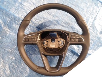 Seat alhambra 2015-16 r steering wheel multimedia 7n5419091d, фото
