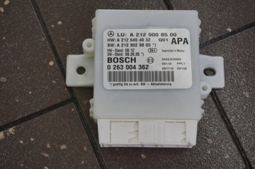 Block control unit mercedes e class w212 a2129008500, фото