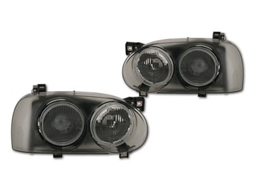 Headlight lantern projectors vw golf 3 tyc hella, фото
