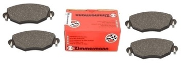 Pads brake front to mondeo 3 zimmermann, фото