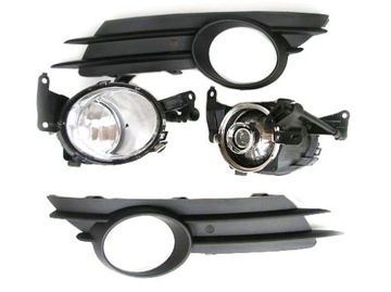Противотуманные фары+ решетки opel corsa d 2007-2011, фото