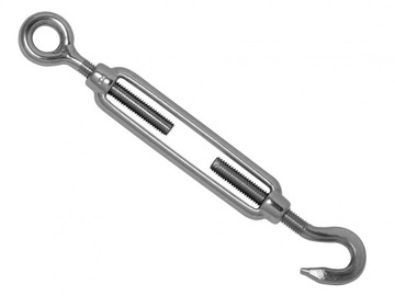 Screw bench press stainless steel oko-hook acid-resistant m12, фото