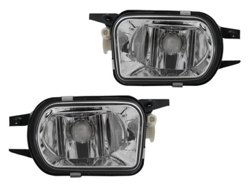 Fog light set mercedes c class 203 clk 209 cl 215 slk restyling 170 171, фото