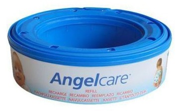 Вкладыш до багажника на подгузники angelcare синий, фото