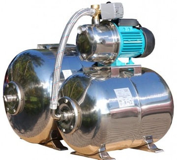 Set of hydrophores aj5060 tank 24 left stainless, фото