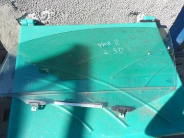 Toyota yaris 2 06 - 12 3-door left door glass, фото