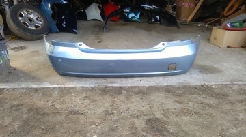 Nissan almera n16 restyling rear bumper back, фото