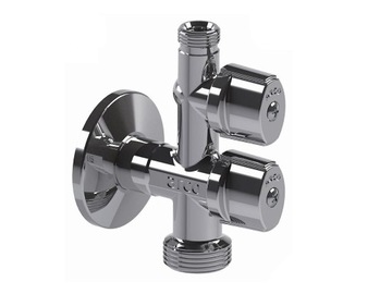 Valve ball angular 1/ 2x3/ 4x3/ 8 arco station wagon antical, фото