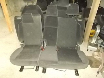 Citroen c3 picasso задняя сиденье зад велюр, фото